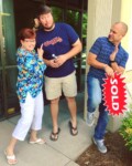 Adam Helton is THE realtor you want! 3 Rogers Closing Pic