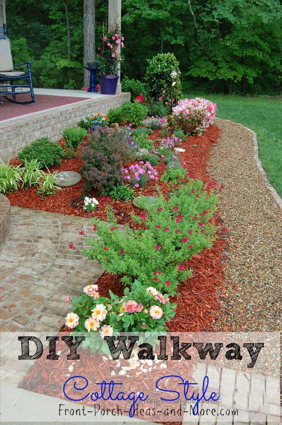 Diy Gravel Walkway Tutorial Nashville, How To Install Gravel Landscaping